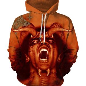 Dark Funeral Hoodies - Pullover Red Hoodie