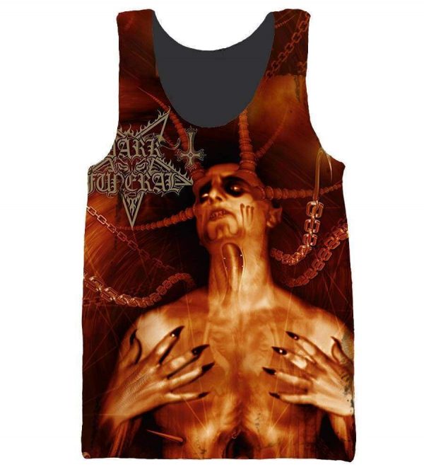 Dark Funeral Hoodies - Pullover Red Hoodie