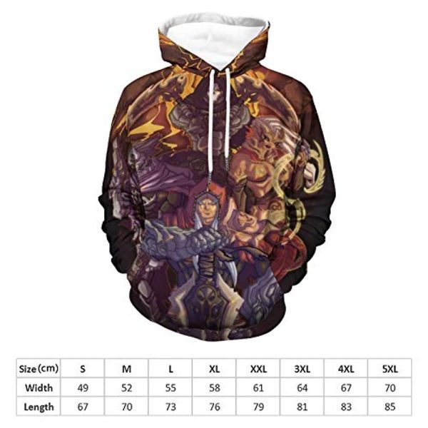 Darksiders Hoodies - Death 3D Print Casual Pullover Hooded Sweatshirt