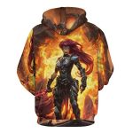 Darksiders Hoodies - Fury 3D Print Casual Pullover Hooded Sweatshirt