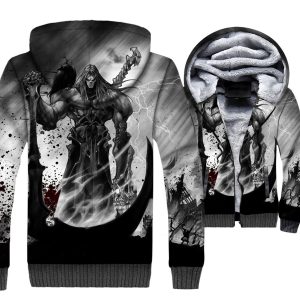 Darksiders Jackets - Darksiders Game Series Death Death Knight Super Cool 3D Fleece Jacket