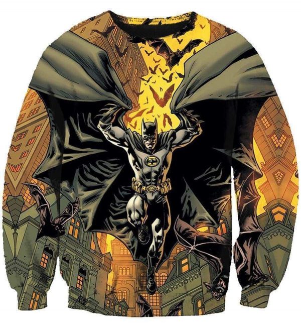 DC Comics Batman Hoodies - Pullover Black Hoodie