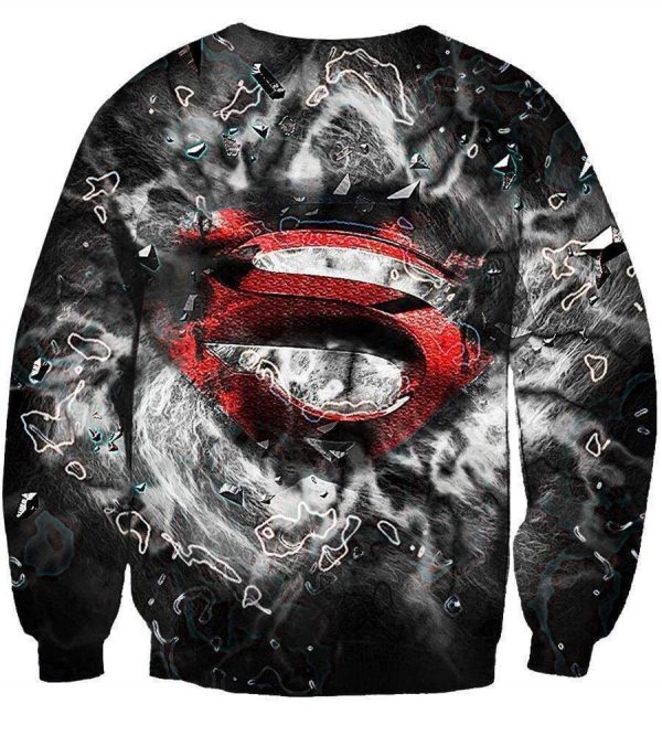 DC Comics Superman Hoodies - Pullover Black Hoodie
