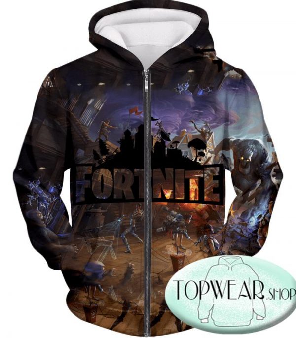 Dead by Daylight Hoodie - 3D Print Unisex Zipper Hooded Jacket