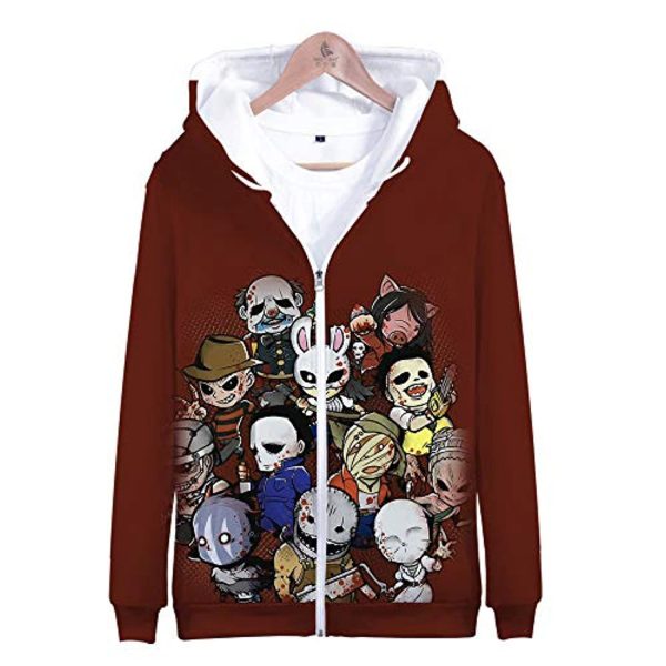 Dead by Daylight Hoodie - 3D Print Unisex Zipper Hooded Jacket