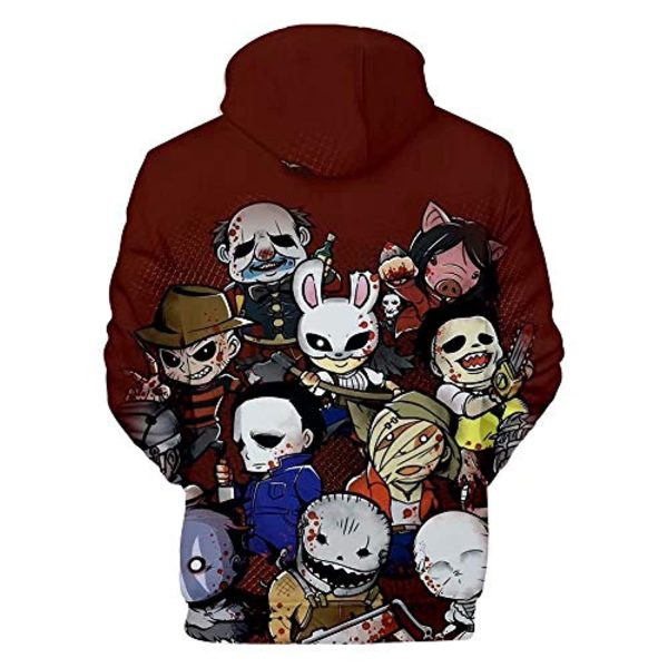 Dead by Daylight Hoodie - Cartoon Character 3D Print Unisex Adults Pullover