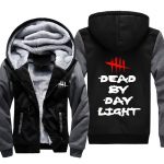 Dead by Daylight Jackets - Solid Color Dead by Daylight Game Icon Fleece Jacket