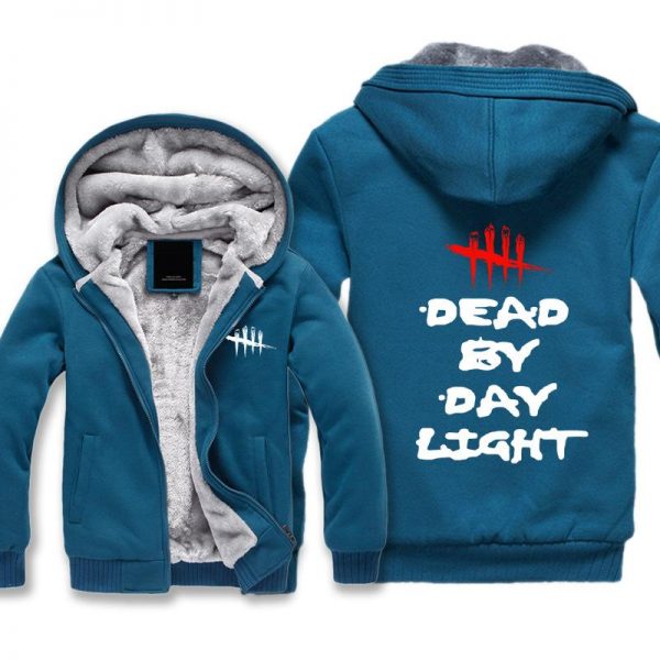 Dead by Daylight Jackets - Solid Color Dead by Daylight Game Icon Fleece Jacket