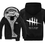 Dead by Daylight Jackets - Solid Color Dead by Daylight Game Logo Super Cool Fleece Jacket