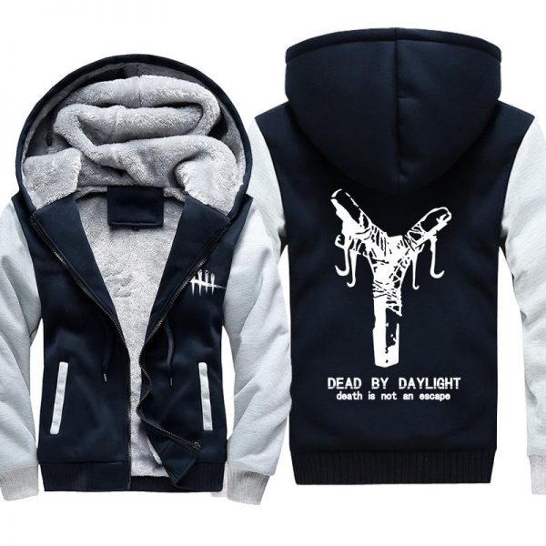 Dead by Daylight Jackets - Solid Color Dead by Daylight Icon Fleece Jacket