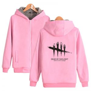 Dead by Daylight Jackets - Solid Color Dead by Daylight Series Logo Icon Super Cool Fleece Jacket