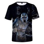 Dead by Daylight T-shirt - 3D Print Short Sleeve Casual T-shirt