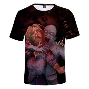 Dead by Daylight T-shirt - 3D Print Short Sleeve Casual T-shirt