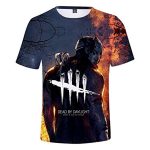 Dead by Daylight T-shirt - 3D Print Short Sleeve Casual T-shirt