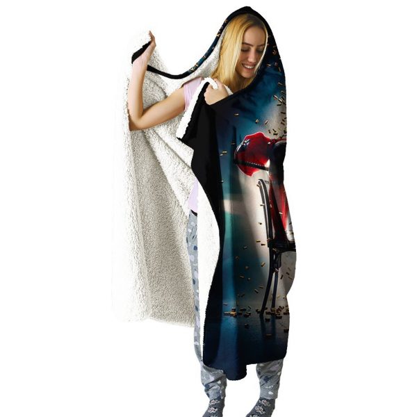 Deadpool Hooded Blanket - Bullet Shell Blanket