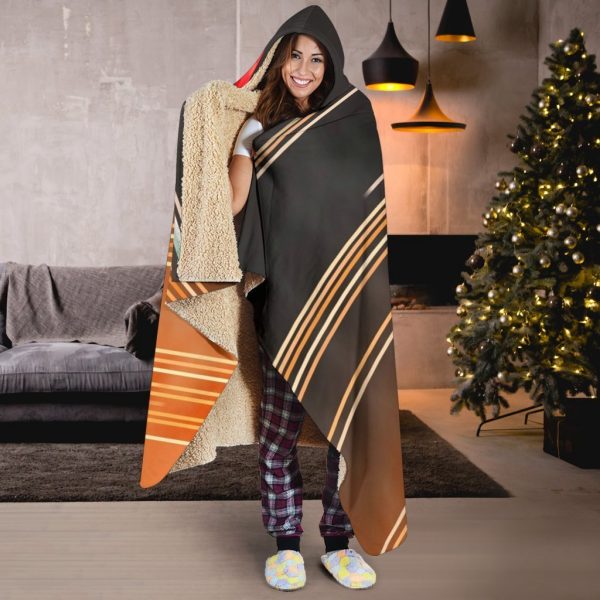 Deadpool Hooded Blanket - Open Fire Black Blanket