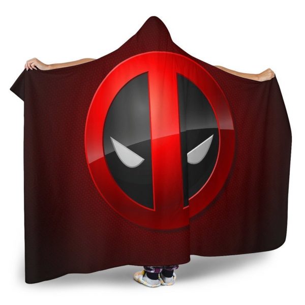 Deadpool Hooded Blanket - Prohibited Red Blanket