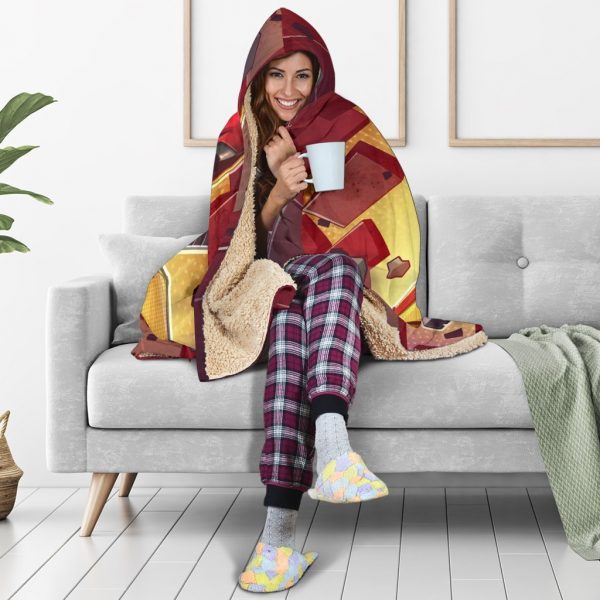 Deadpool Hooded Blanket - Sex Yellow Top Wear Blanket