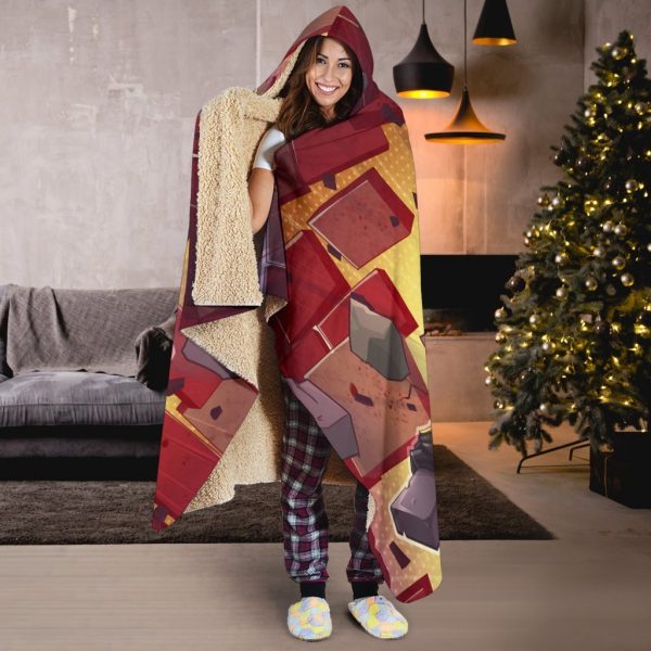 Deadpool Hooded Blanket - Sex Yellow Top Wear Blanket