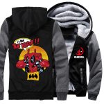 Deadpool Jackets - Solid Color Deadpool Movie Series Deadpool Funny Fleece Jacket