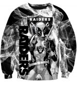 Deadpool Okland Raiders Hoodies - Pullover Black Hoodie