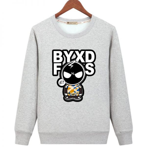 Deadpool Sweatshirts - Solid Color Deadpool Series Anime Icon Fashion Fleece Sweatshirt