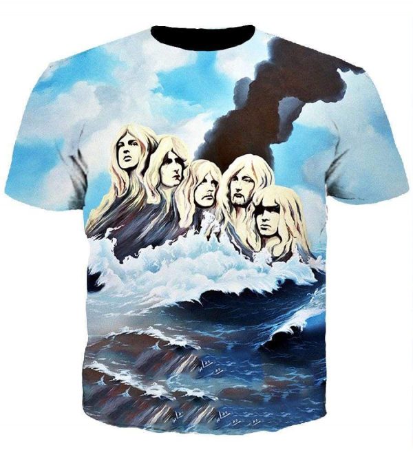 Deep Purple Hoodies - Pullover White Hoodie