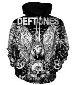 Deftones Hoodies - Pullover Black Hoodie