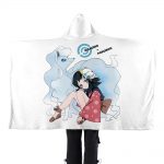 Demon Slayer x Pokemon Go Flannel Hooded Blanket