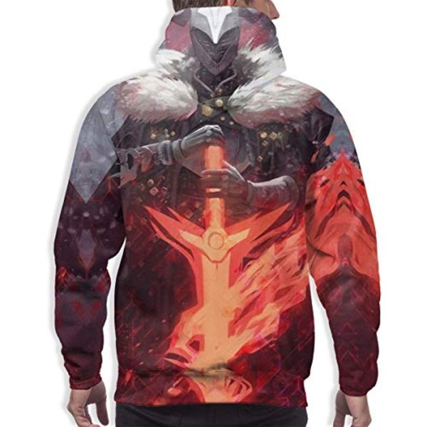 Destiny 2 Hoodies - Destiny 2 Forsaken 3D Print Pullover Drawstring Hoodie