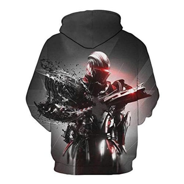 Destiny 2 Hoodies - Destiny 2 Forsaken 3D Print Pullover Drawstring Hoodie