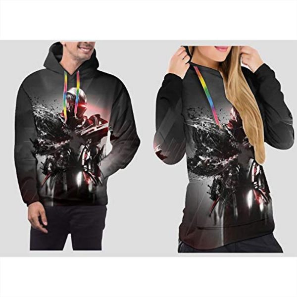 Destiny 2 Hoodies - Destiny 2 Forsaken 3D Print Pullover Drawstring Hoodie