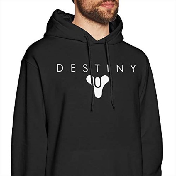Destiny 2 Hoodies - Destiny 2 Forsaken Black Pullover Drawstring Hoodie