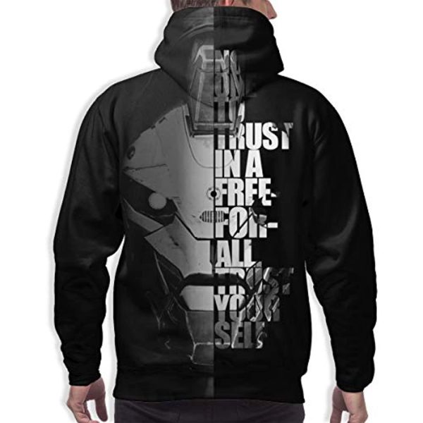Destiny 2 Hoodies - Destiny 2 Forsaken Cayde 6 Black Pullover Drawstring Hoodie