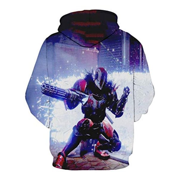 Destiny 2 Hoodies - Destiny 2 Forsaken Hunter 3D Print Pullover Drawstring Hoodie