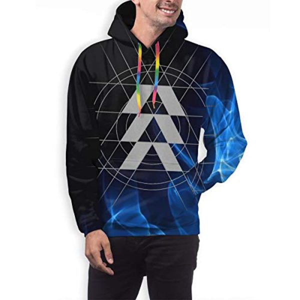 Destiny 2 Hoodies - Destiny 2 Forsaken Hunter Symbol Blue 3D Print Pullover Drawstring Hoodie