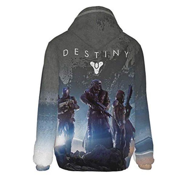 Destiny 2 Hoodies - Destiny 2 Forsaken Titan Hunter Warlock 3D Print Pullover Drawstring Hoodie