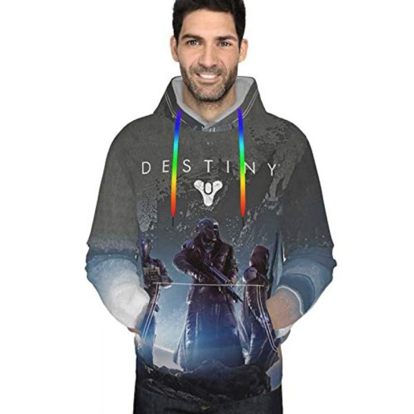 Destiny 2 Hoodies - Destiny 2 Forsaken Titan Hunter Warlock 3D Print Pullover Drawstring Hoodie