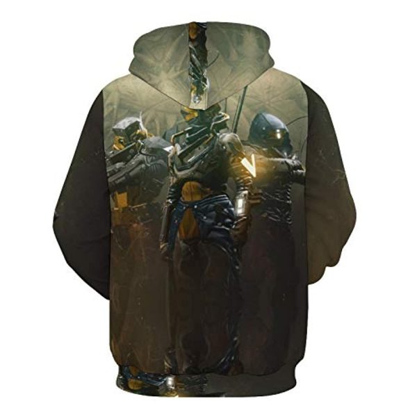 Destiny 2 Hoodies - Destiny 2 Forsaken Titan Hunter Warlock 3D Print Pullover Drawstring Hoodie