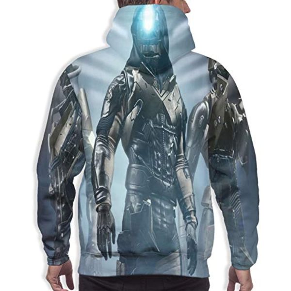 Destiny 2 Hoodies - Destiny 2 Forsaken Titan Hunter Warlock 3D Print Pullover Drawstring Hoodie