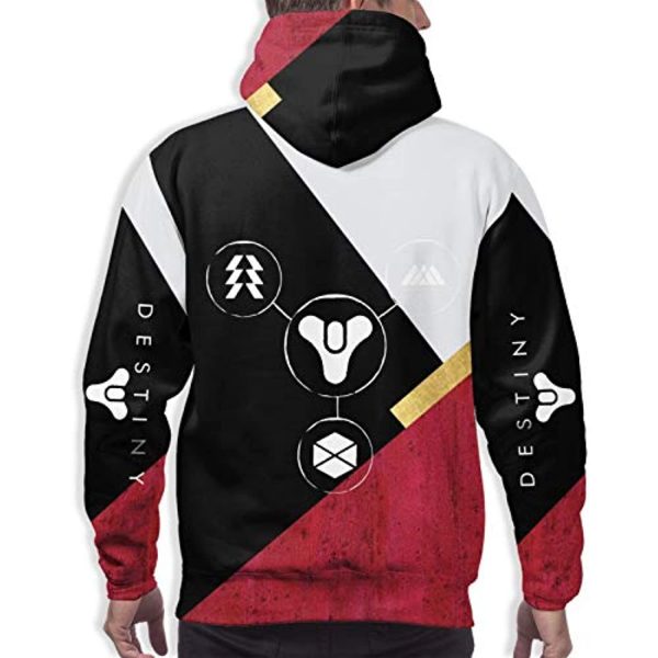 Destiny 2 Hoodies - Destiny 2 Forsaken Vanguard 3D Print Pullover Drawstring Hoodie