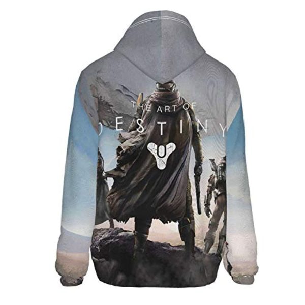 Destiny 2 Hoodies - The art of Destiny 3D Print Pullover Drawstring Hoodie