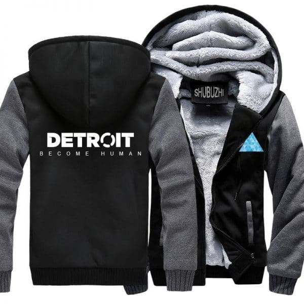 Detroit: Become Human Hoodies - Fleece Zipper Hooded Sweatshirts