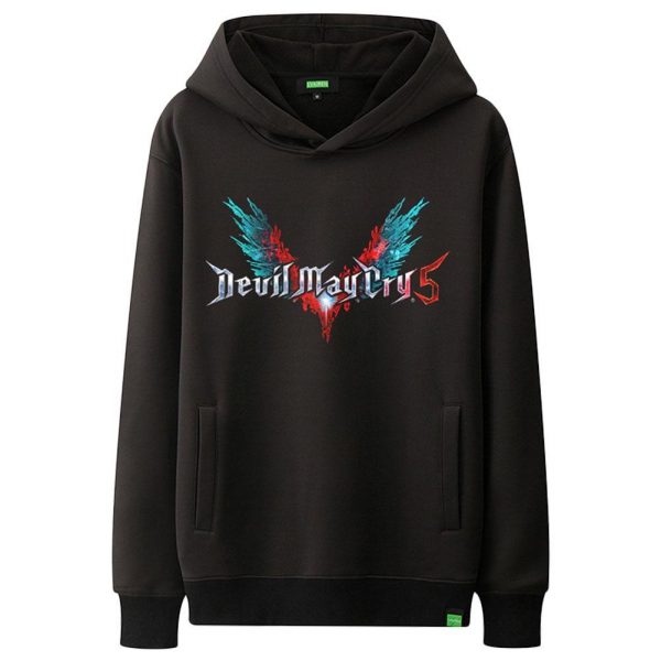 Devil May Cry 5 Cosplay Dante Ner-o Costume Unisex Pullover Hoodie