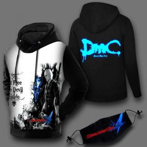 Devil May Cry 5 Hoodies - Pollover DMC 3D Hoodie Coat