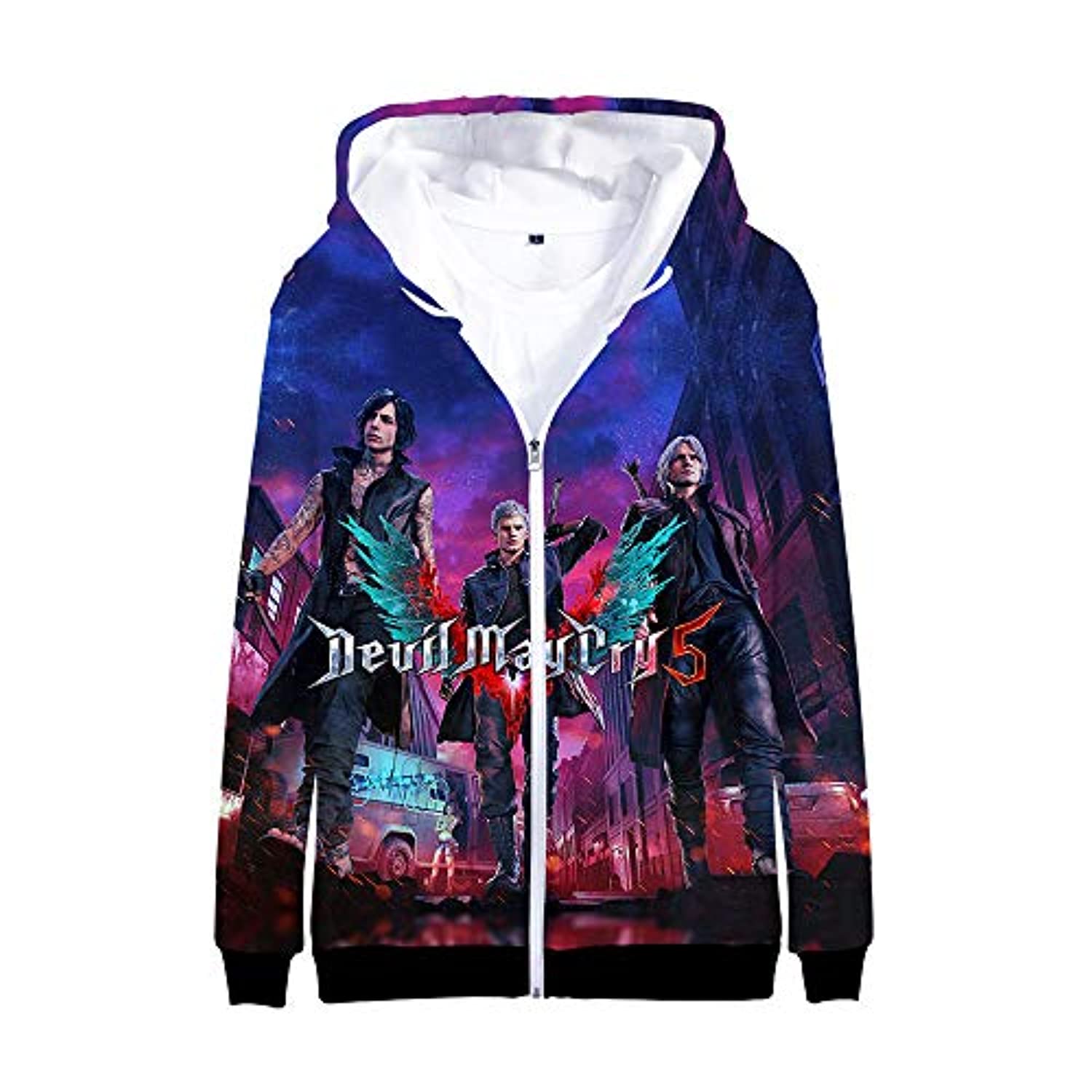 Devil May Cry Hoodie 3d Print Zipper Gaming Hoodie Anime Hoodie Shop