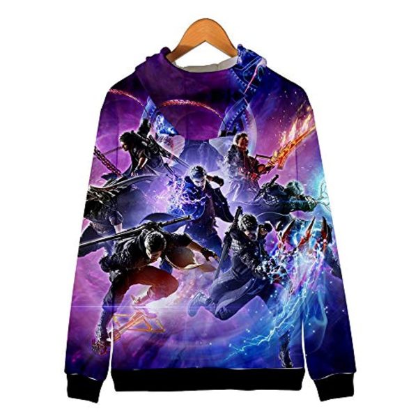 Devil May Cry Hoodie - 3D Print Zipper Gaming Hoodie
