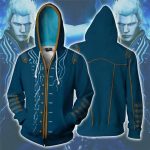 Devil May Cry Hoodie—— Green Nero Zip Up Hoodies