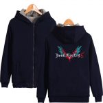 Devil May Cry Hoodies - Zip Up Thick Warm Hoodie Coat
