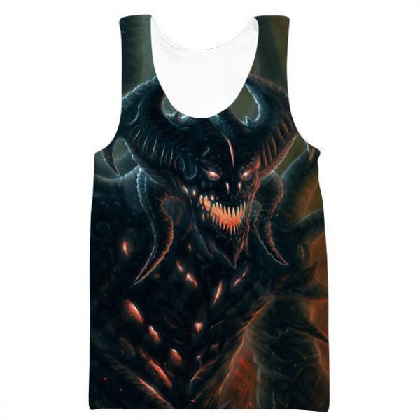 Diablo 3 Hoodies - Pullover An Angry Demon Hoodie